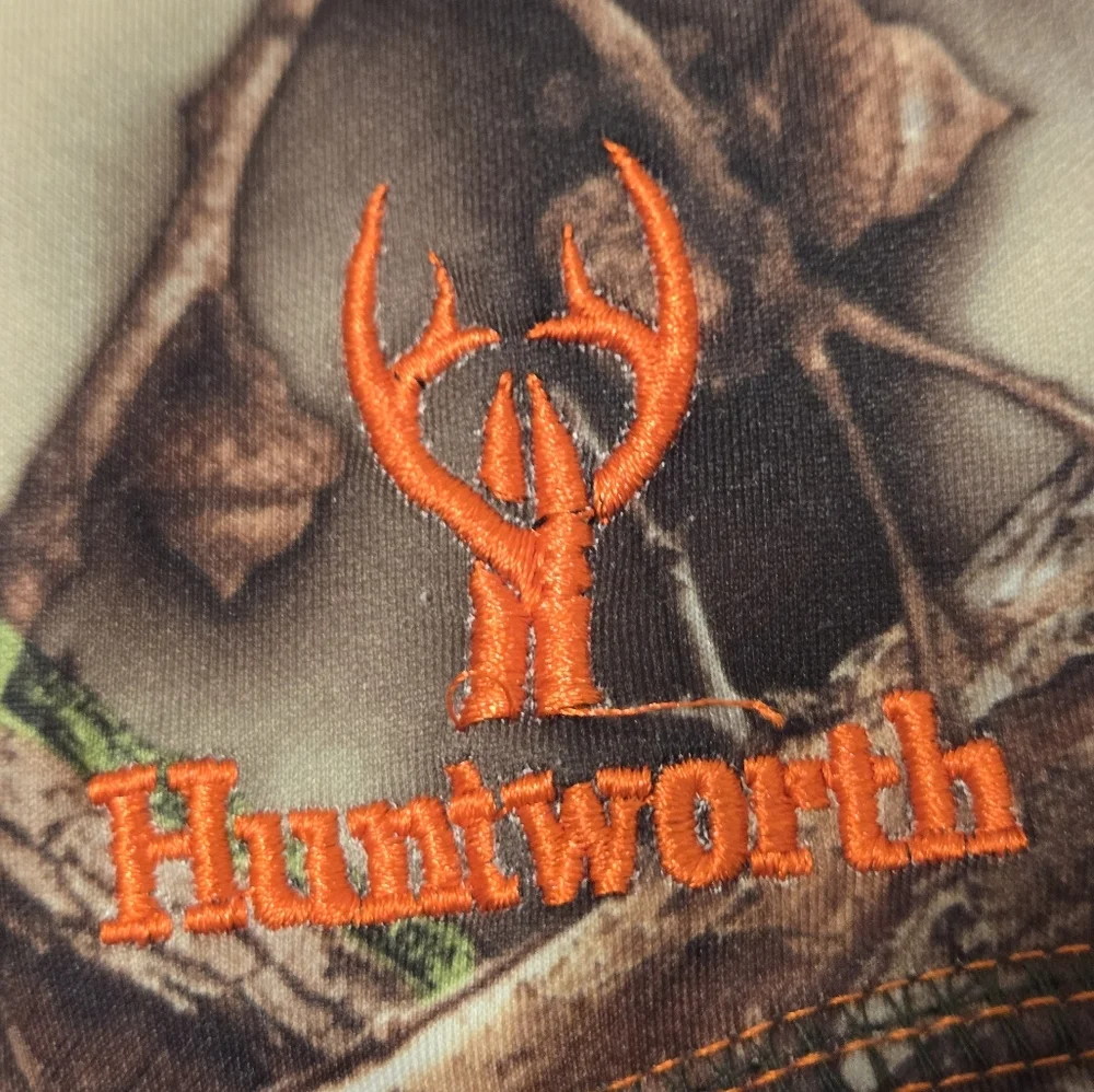 Huntworth Performance Reversible Camo/Orange Fleece Lined OZ Hunter Balaclava